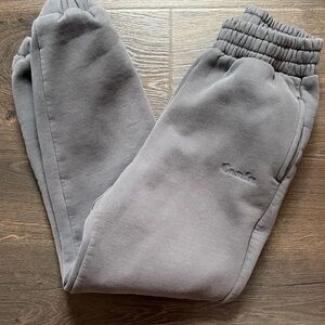 Comfrt Cozy Gray Women's Fleece Joggers - Casual Track Pants XS